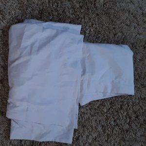 BRAND NEW 30 in X 30 in SNOW WHITE Square Pillow Covers